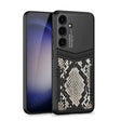 For Samsung Galaxy S24 5G GKK TPU + PU Full Coverage Phone Case(Python Texture) - Galaxy S24 5G Cases by GKK | Online Shopping South Africa | PMC TechLife | Buy Now Pay Later Mobicred