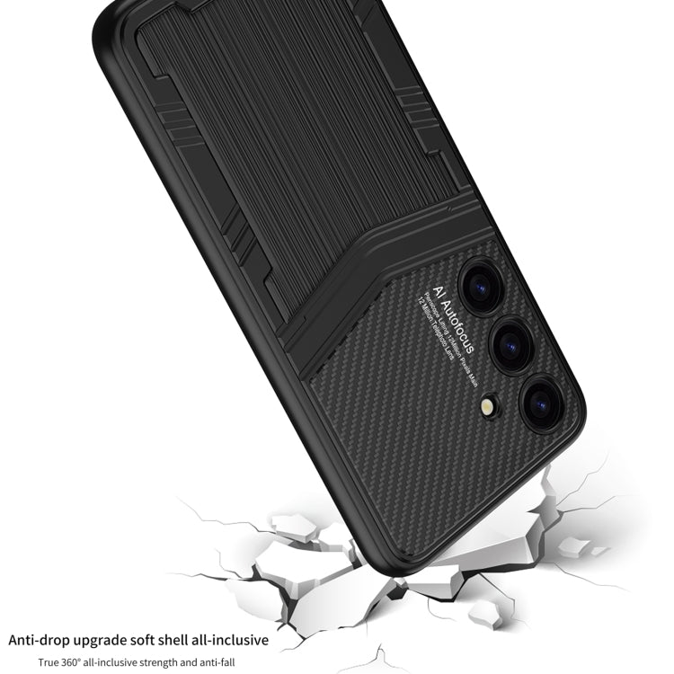 For Samsung Galaxy S24 5G GKK TPU + PU Full Coverage Phone Case(Python Texture)