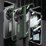 For OPPO Find N3 / OnePlus Open GKK Integrated Magnetic Fold Hinge Shockproof Phone Case(Black)
