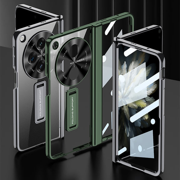 For OPPO Find N3 / OnePlus Open GKK Integrated Magnetic Fold Hinge Shockproof Phone Case(Black)