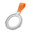 MagSafe Magnetic Pivot Stand Phone Ring Holder(Silver + Orange) - free shipping - PMC TechLife - Order now!