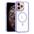 For iPhone 11 Pro Max MagSafe Magnetic Clear Phone Case(Purple) - free shipping - PMC TechLife - Order now!