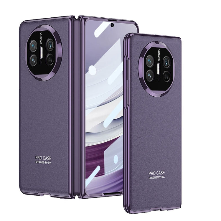 For Huawei Mate X5 GKK AG Phantom Privacy Full Coverage Integrated Phone Case(Purple)