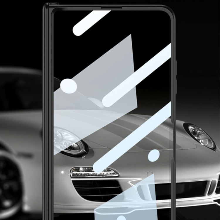 For Honor Magic V2 GKK Integrated Magnetic Folding Hinge All-inclusive Phone Case(Black)