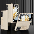 For Honor Magic V2 GKK Integrated Magnetic Hinge Flip Leather Phone Case with Holder(Gold) - free shipping - PMC TechLife - Order now!