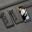 For Honor Magic VS GKK Integrated Frosted Fold Hinge Leather Phone Case with Holder(Grey) - free shipping - PMC TechLife - Order now!