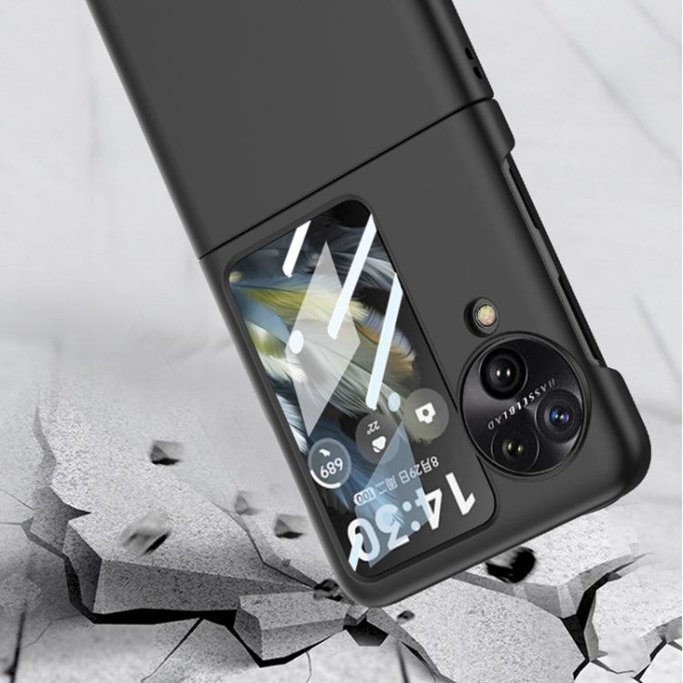 For OPPO Find N3 Flip GKK Integrated Ultra-thin Full Coverage Protective Phone Case(Black)