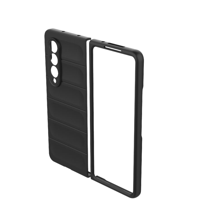 For Samsung Galaxy Z Fold4 5G Magic Shield Fold PC Shockproof Phone Case(Red)