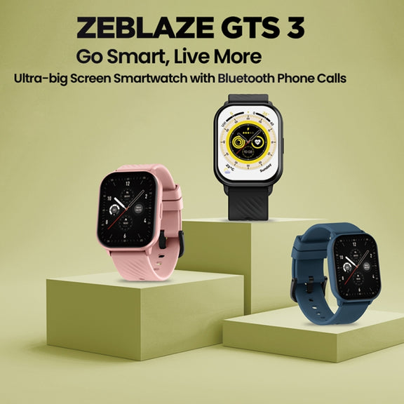 Zeblaze GTS 3 2.03 inch IP68 Water-resistant Smart Bluetooth Call Watch(Pink)