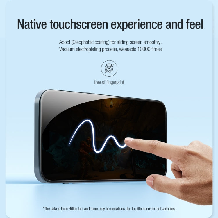 For iPhone 15 Pro Max 10pcs NILLKIN Chang Series Tempered Glass Protective Film