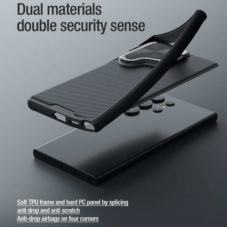 For Samsung Galaxy S24 Ultra 5G NILLKIN CamShield Prop PC Phone Case(Black)