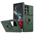 For Samsung Galaxy S23 Ultra 5G Camshield MagSafe Ring Holder Armor Phone Case(Deep Green) - Galaxy S23 Ultra 5G Cases by PMC TechLife | Online Shopping South Africa | PMC TechLife