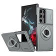For Samsung Galaxy S22 Ultra 5G Camshield MagSafe Ring Holder Armor Phone Case(Titanium Grey) - free shipping - PMC TechLife - Order now!