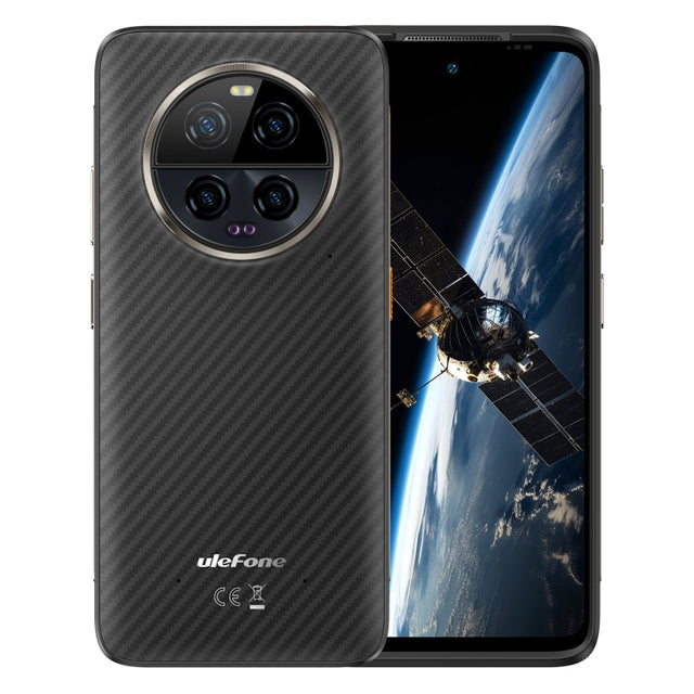 Ulefone Armor 23 Ultra Rugged Phone, 12GB+512GB, 6.78 inch Android 13 MediaTek Dimensity 8020 Octa Core up to 2.6GHz, Network: 5G, NFC, OTG, Satellite Messaging(Elite Black)