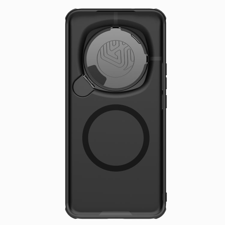 For Honor Magic6 Pro NILLKIN CamShield Prop MagSafe Magnetic PC Phone Case(Black)