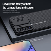 For Samsung Galaxy A55 NILLKIN CamShield Pro Magnetic PC Phone Case(Black)