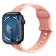 For Apple Watch Series 2 38mm Butterfly Flower Embossed Silicone Watch Band(Retro Rose) - Watch Bands by PMC TechLife | Online Shopping South Africa | PMC TechLife