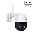 ESCAM QF518 5MP Smart WiFi IP Camera, Support AI Humanoid Detection / Auto Tracking / Dual Light Night Vision / Cloud Storage / Two Way Audio / TF Card, Plug:EU Plug(White) - free shipping - PMC TechLife - Order now!
