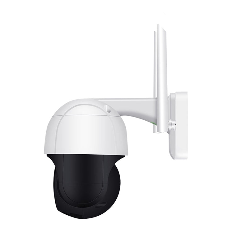 ESCAM QF518 5MP Smart WiFi IP Camera, Support AI Humanoid Detection / Auto Tracking / Dual Light Night Vision / Cloud Storage / Two Way Audio / TF Card, Plug:EU Plug(White)