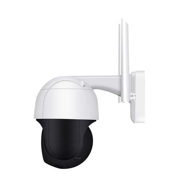 ESCAM QF518 5MP Smart WiFi IP Camera, Support AI Humanoid Detection / Auto Tracking / Dual Light Night Vision / Cloud Storage / Two Way Audio / TF Card, Plug:EU Plug(White)