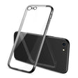 For iPhone SE 2022 / SE 2020 Magic Cube Plating TPU Protective Case(Black) - iPhone SE 2022 / 2020 / 8 / 7 Cases by PMC TechLife | Online Shopping South Africa | PMC TechLife | Buy Now Pay Later Mobicred