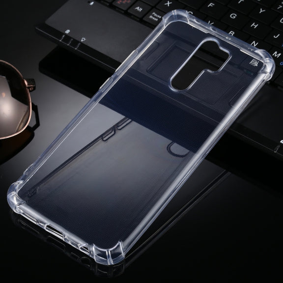 For Xiaomi Redmi 9 Four-Corner Anti-Drop Ultra-Thin TPU Case