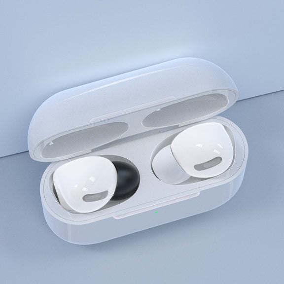 12 PCS Wireless Earphone Replaceable Memory Foam Ear Cap Earplugs for AirPods Pro, with Storage Box(Grey)
