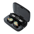 M18 Bluetooth 5.1 LED Display Screen Waterproof Wireless Bluetooth Earphone with Charging Box - Bluetooth Earphone by PMC TechLife | Online Shopping South Africa | PMC TechLife