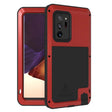 For Samsung Galaxy Note 20 Ultra LOVE MEI Metal Shockproof Waterproof Dustproof Protective Case without Glass(Red) - free shipping - PMC TechLife - Order now!