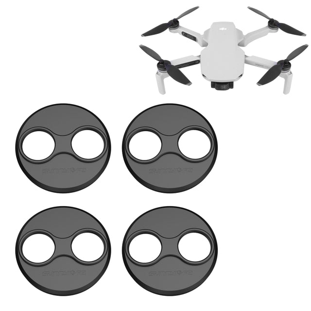 Sunnylife Dust-proof Water-resistant Aluminum Alloy Motor Cover for DJI Mini 3 Pro/Mavic Mini/Mini SE(Black)