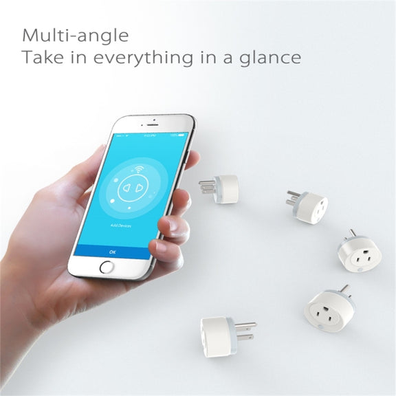 NEO NAS-WR06W WiFi US Smart Power Plug,with Remote Control Appliance Power ON/OFF via App & Timing function