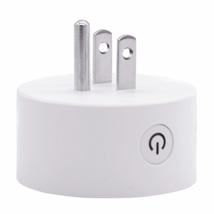 SA-003 10A Mini WiFi Plug Timing Smart Socket Works with Alexa & Google Home, AC 100-240V, US Plug