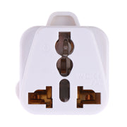 Portable Universal Socket to (Large) South Africa Plug Power Adapter Travel Charger (White)