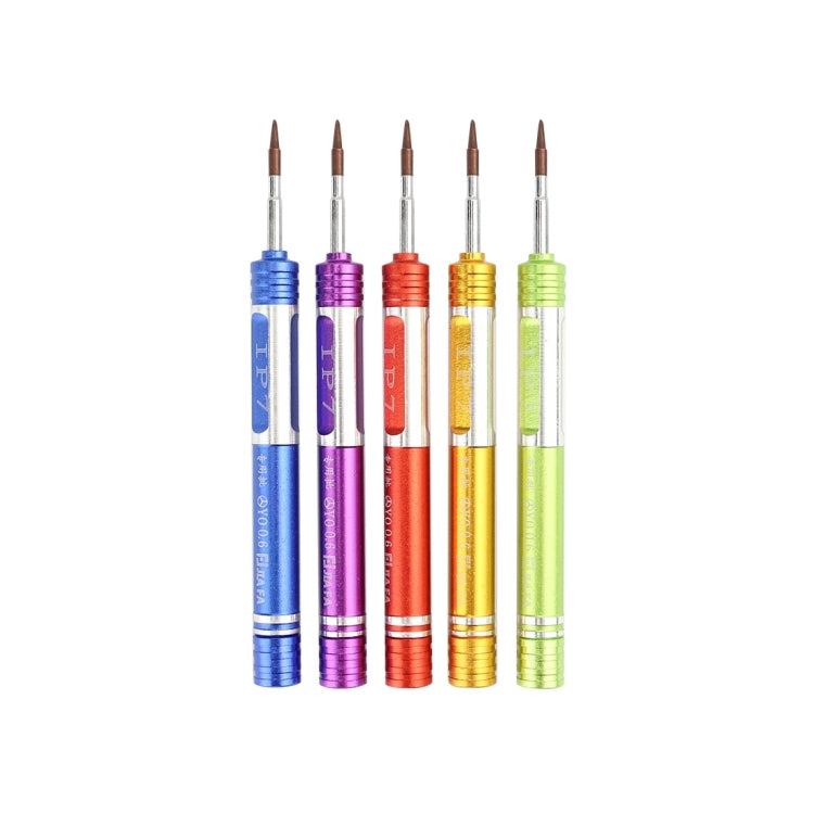 JF-iphone7 Tri-point 0.6 Part Screwdriver for iPhone 7 & 7 Plus & Apple Watch(Gold)