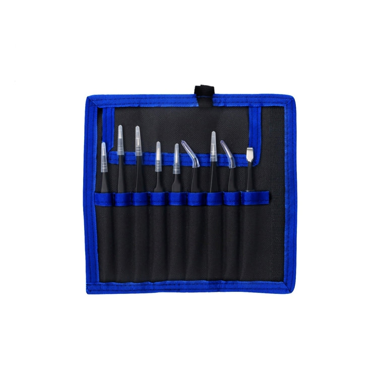 JF-8142 Metal Tweezers Repairing Disassemble Tool Kit