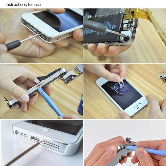 9 in 1 Professional Screwdriver Repair Open Tool Kit for iPhone 6 & 6s / iPhone 5 & 5S
