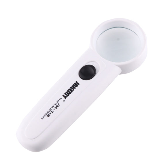 JAKEMY JM-Z19 Portable 8X Optical Magnifier with LED Light