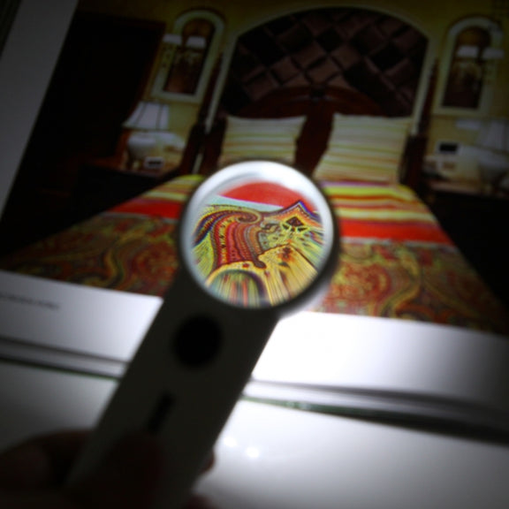 JAKEMY JM-Z19 Portable 8X Optical Magnifier with LED Light
