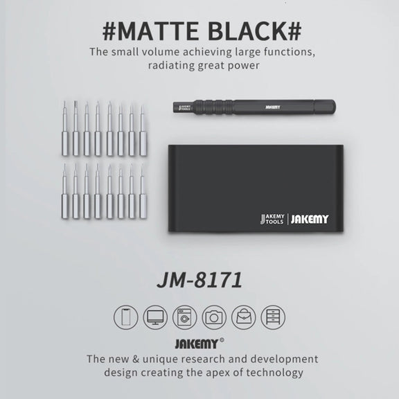 JAKEMY JM-8171 Professional Multifunctional Screwdriver Set Precision Hand Tools
