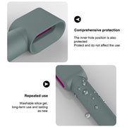 For Dyson Airwrap Hair Modeling Dryer Shockproof Silicone Case (Purple)