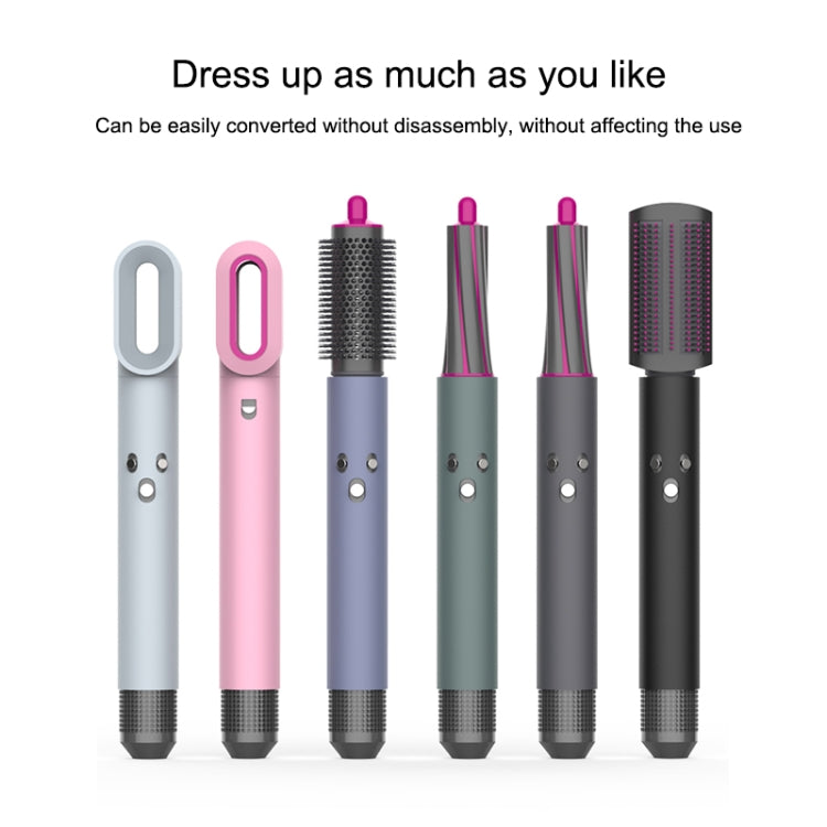 For Dyson Airwrap Hair Modeling Dryer Shockproof Silicone Case (Purple)