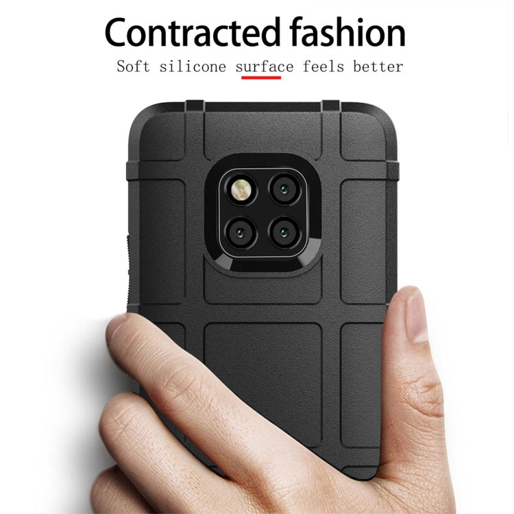 Shockproof Full Coverage Silicone Case for Huawei Mate 20 Pro Protector Cover (Army Green)