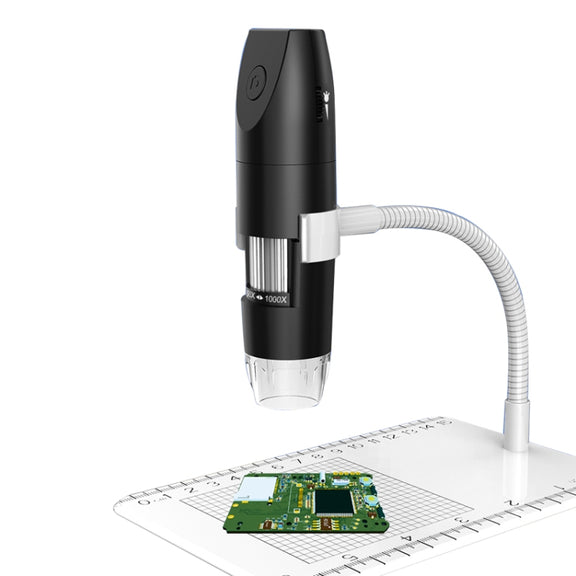 316 50-1000X Adjustable Smart Wifi USB Digital Microscope (Black)