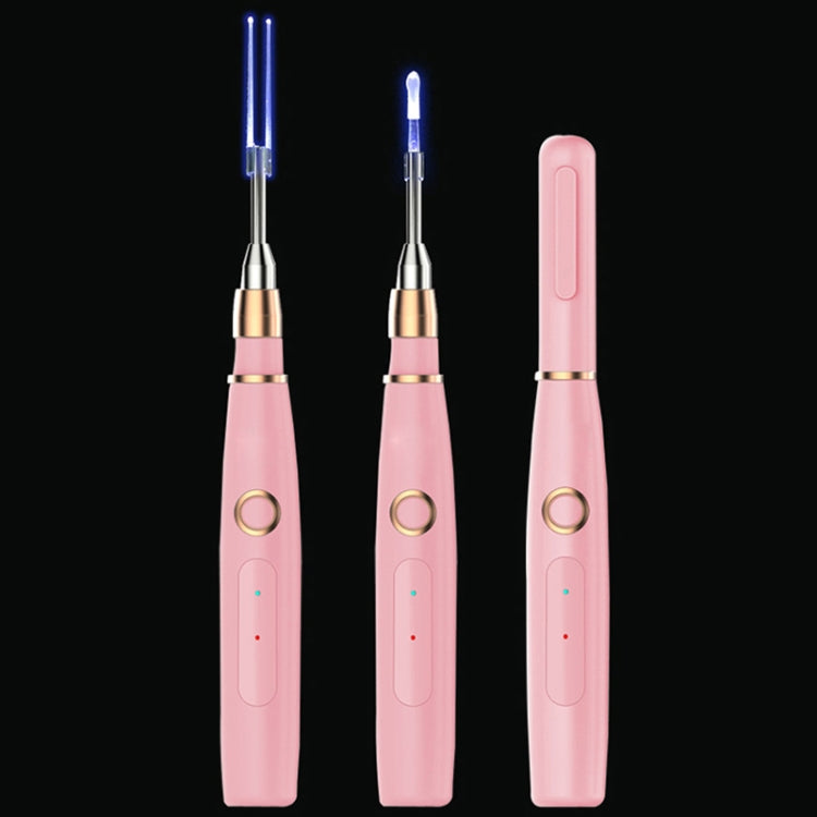 A2 WiFi Endoscope Camera 720P Ear Cleaning Wireless Safe Ear Pick Tool Visual Ear Spoon, Diameter: 4.4mm(Pink)