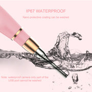 A1 WiFi Endoscope Camera 720P Ear Cleaning Wireless Safe Ear Pick Tool Visual Ear Spoon, Diameter: 3.9mm(White)