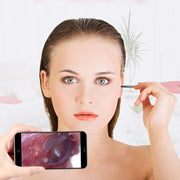 A1 WiFi Endoscope Camera 720P Ear Cleaning Wireless Safe Ear Pick Tool Visual Ear Spoon, Diameter: 3.9mm(White)
