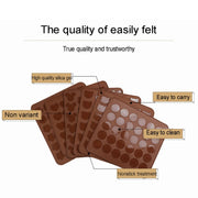 Kitchen Roast Silicone Macaron Oven Baking Pad, Size: 26*29cm