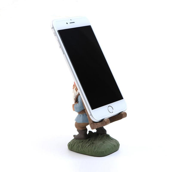 Keepwood KW-0111B Santa Claus Dwarf Shape Creative Desktop Mobile Phone Holder Bracket