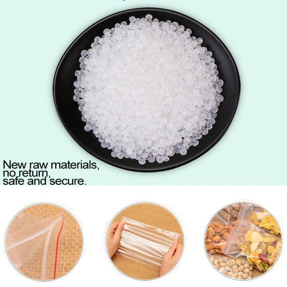 100pcs/pack PE Self Sealing Clear Zip Lock Packaging Bag, 4cm x 6cm, Custom Printing and Size are welcome
