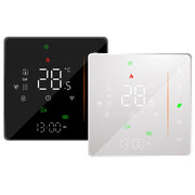 BHT-006GCLW 95-240V AC 5A Smart Home Heating Thermostat for EU Box, Control Boiler Heating with Only Internal Sensor, WiFi (White)